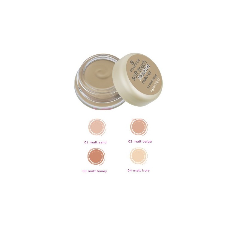 essence soft touch mousse make-up 01