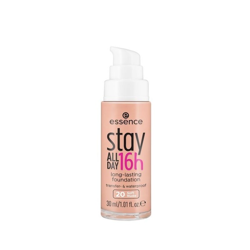 essence stay ALL DAY 16h long-lasting Foundation 20