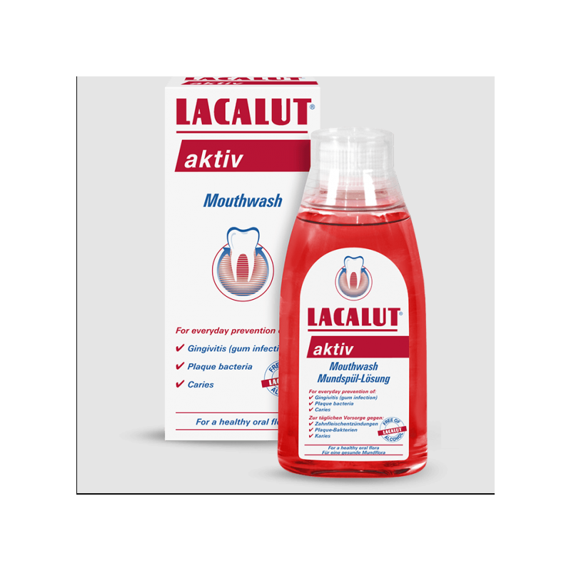 Apa De Gura 300 Ml Lacalut Aktiv Lacalut - 1