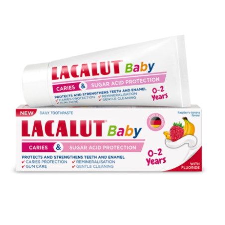 Pasta Dinti Lacalut Baby 0-2 Ani  - 1