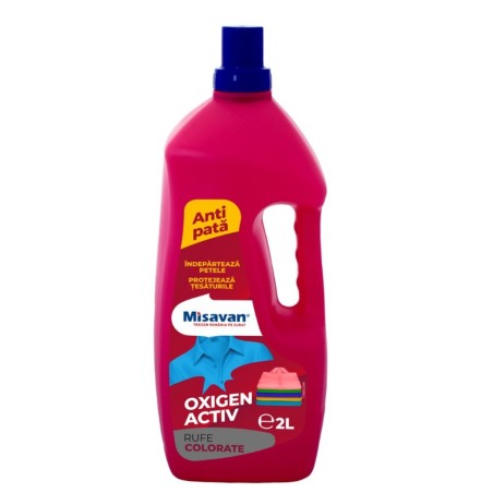 Solutie Pete Oxigen Activ Rufe Colorate 2L Misavan