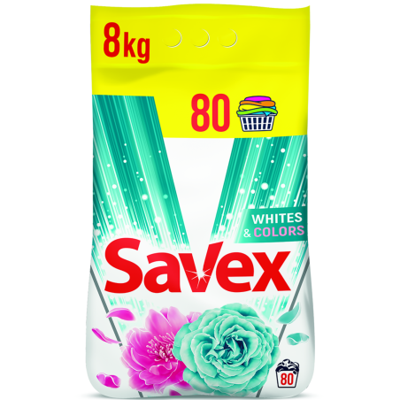 Detergent Automat 2In1 Savex Whites&Colors 8Kg