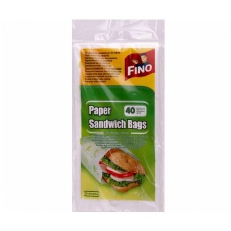 Fino Pungi Sandwich Hartie 40Buc