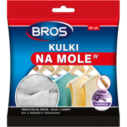 Bros Pastile Parfumate Antimolii 20Buc Floral