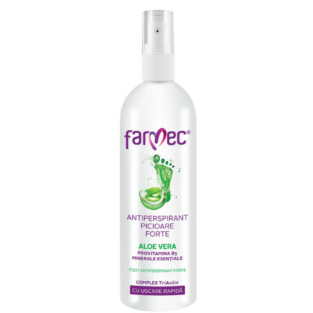 Antiperspirant Picioare Farmec Aloe Vera 200Ml