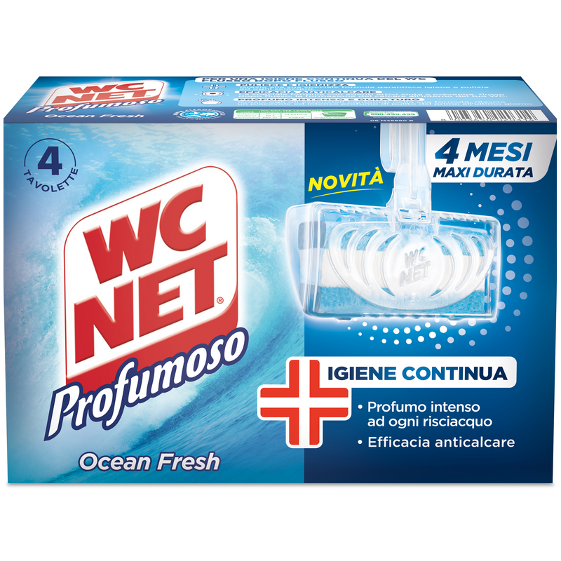 Odorizant Wc Net Profumoso Ocean Fresh 4 Buc WC Net - 1