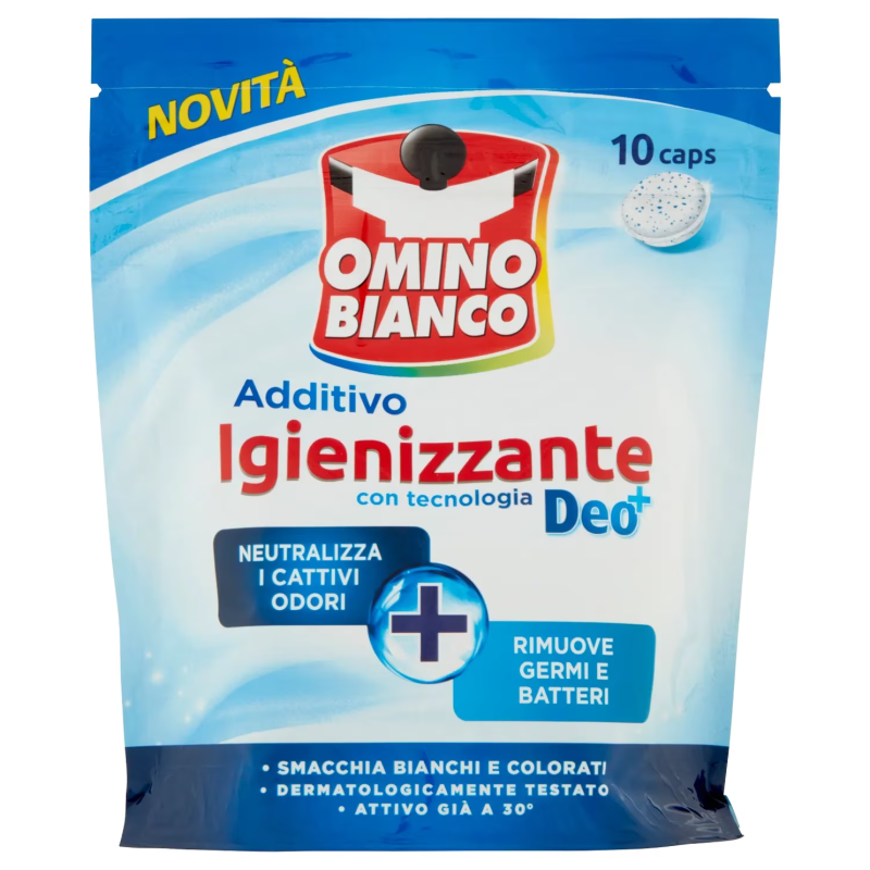 Capsule Omino-Bianco Dezinfectante 10 Caps 200Gr  - 1