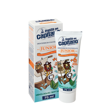 Pasta De Dinti Pasta Del Capitano Junior +6 Ani 75Ml Pasta Del Capitano - 1