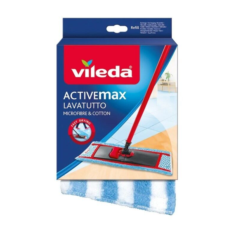 Rezerva Pentru Mop Plat Vileda Active Max Microfibra Vileda - 1