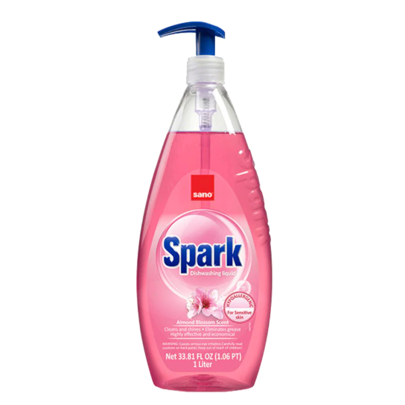 Detergent Pentru Vase Sano Spark Migdale De 1L Sano - 1