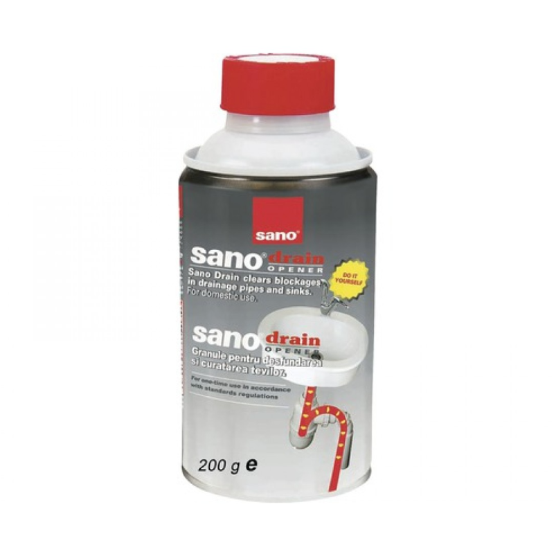 Granule Pentru Desfundat Tevi Sano  200G Sano - 1
