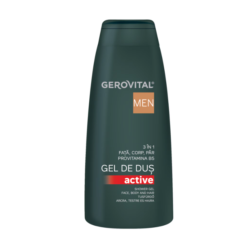 Gerovital Gel Dus 3In1 Active 400Ml Gerovital - 1