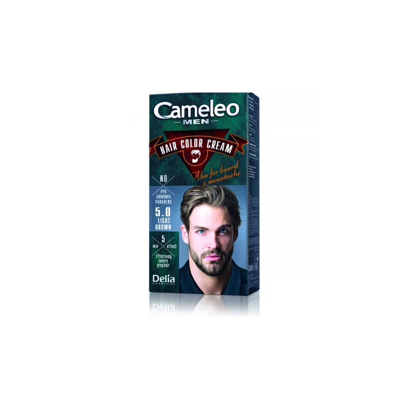 Cameleo Men Vopsea Barbati 5.0 Light Brown Cameleo - 1
