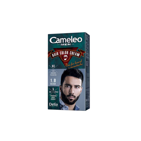Vopsea De Par Barbati  /Barba/Mustata 1.0 Black Cameleo Cameleo - 1