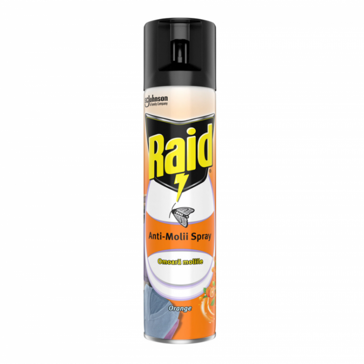 Raid Anti Molii Orange 400Ml