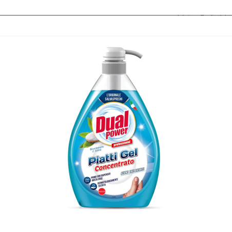 Detergent Vase Dual  Bicarbonato Salvia 1000Ml