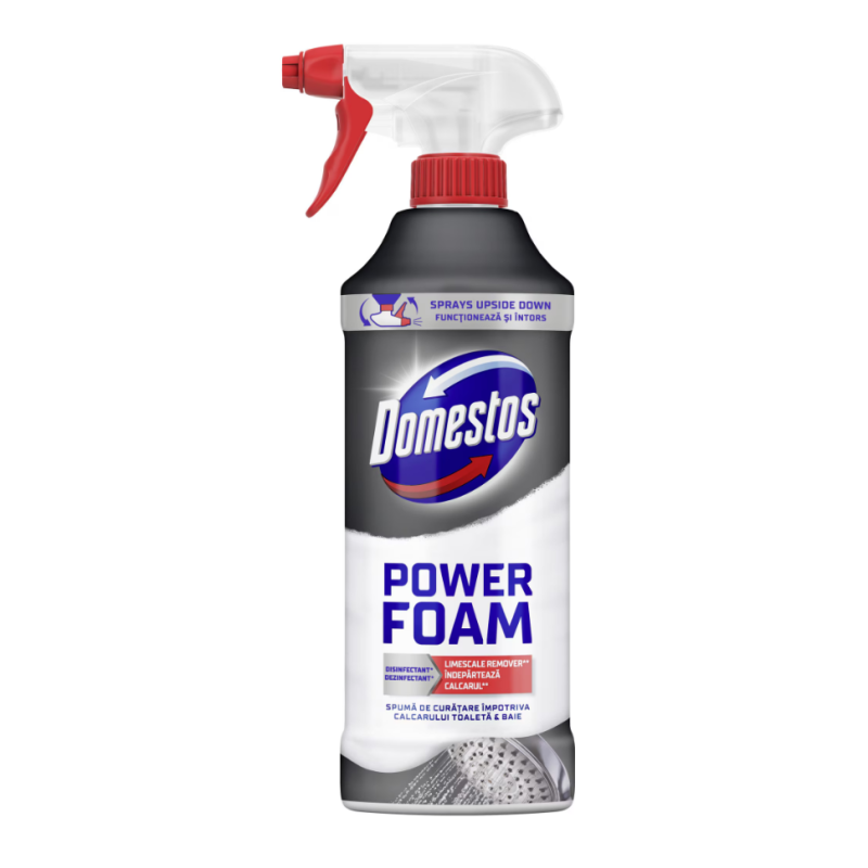 Domestos Spray Spuma 435Ml Baie Calcar