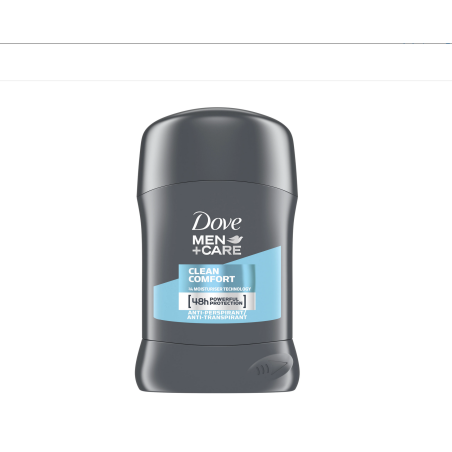 Antiperspirant Stick Dove Clean Comfort Men 50Ml