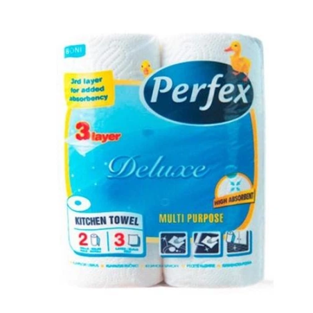 Prosop De Bucatarie 2 Role,3 Str Perfex Delux