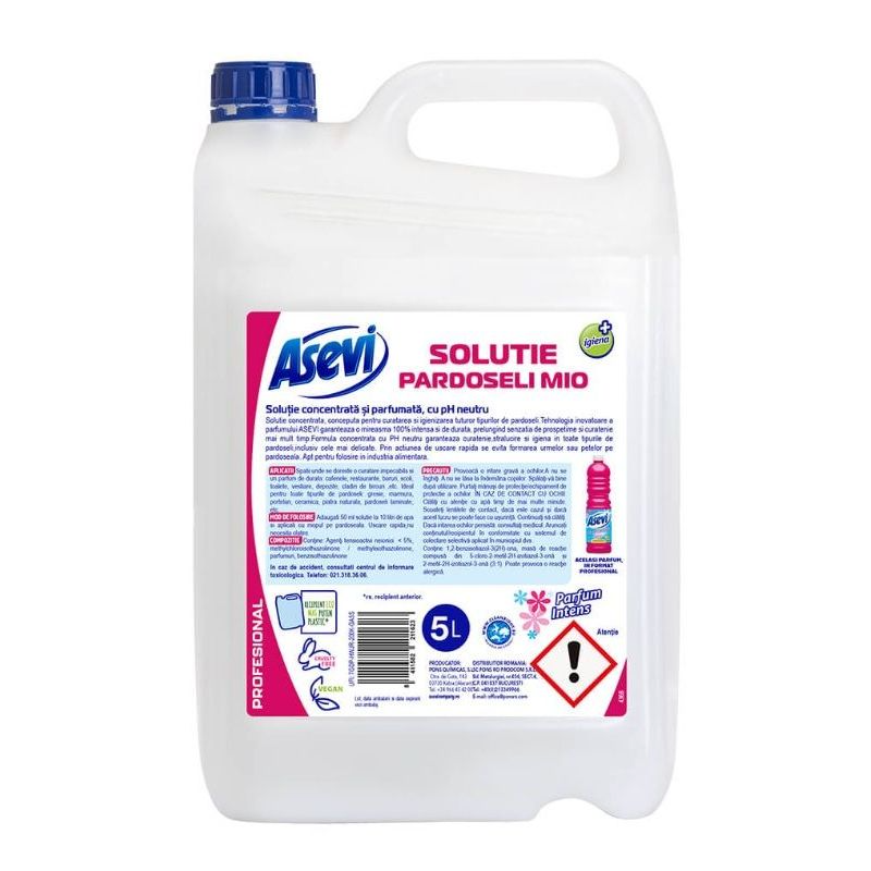 Asevi Solutie Pardoseli 5L Mio