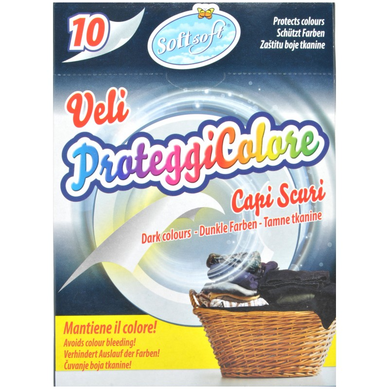 Servetele Protectie Culori Inchise 10 Buc Soft Soft