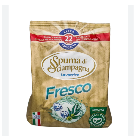 Detergent Pulbere Spuma Di Sciampagna Fresco 22 Spălări 990 G