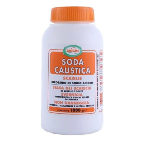 Soda Caustica Amacasa 1Kg.