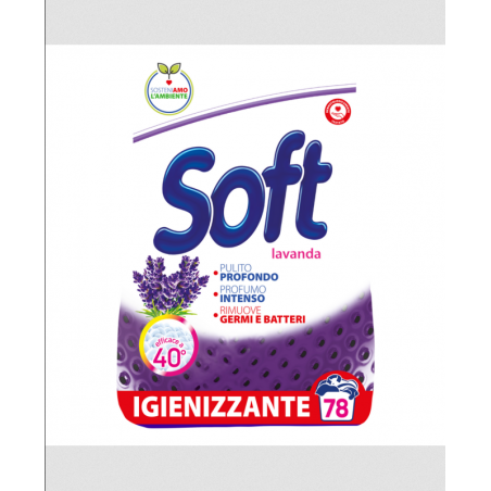 Detergent Pudra Soft Lavanda 78 Spalari 4.68Kg