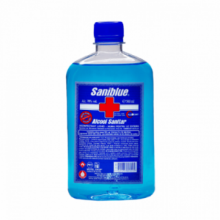 Alcool Sanitar Saniblue 500Ml