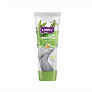 Crema Depilatoare Cu Vanilie Farmec Pentru Piele Sensibilă 150Ml