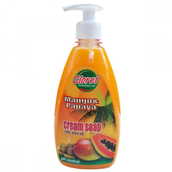 Cloret Sapun Lichid 500Ml Cremos Mango Papaya