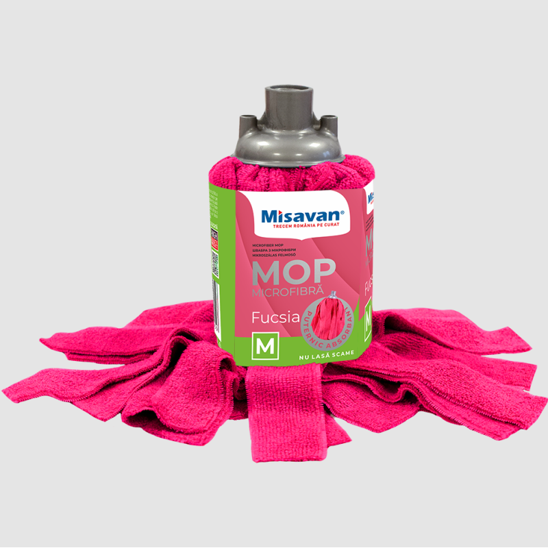 Mop Microfibra Fucsia Misavan