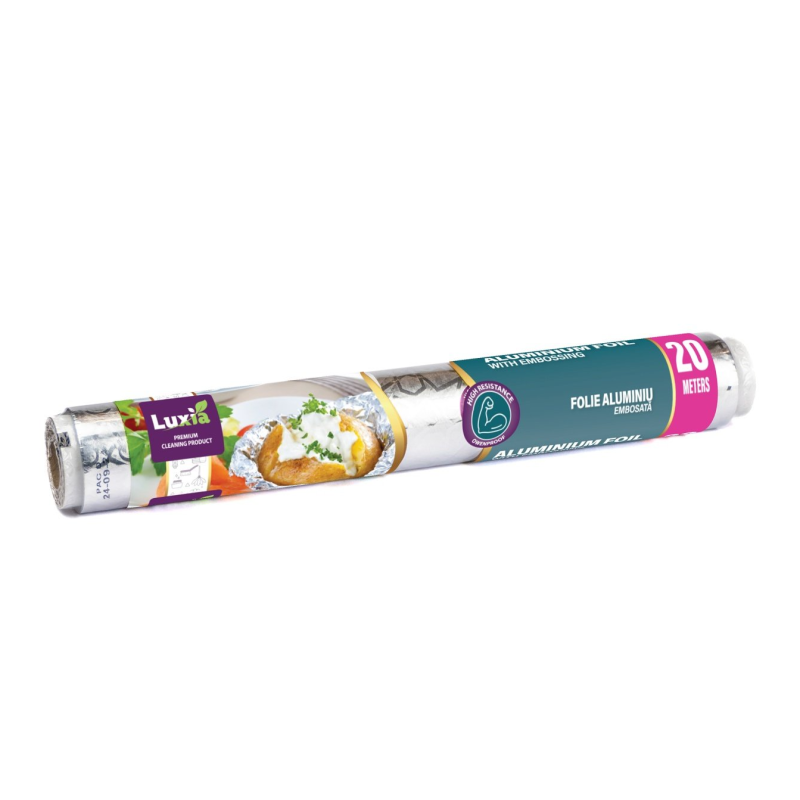 Luxia Folie Aluminiu 20M Embosata Strong C28