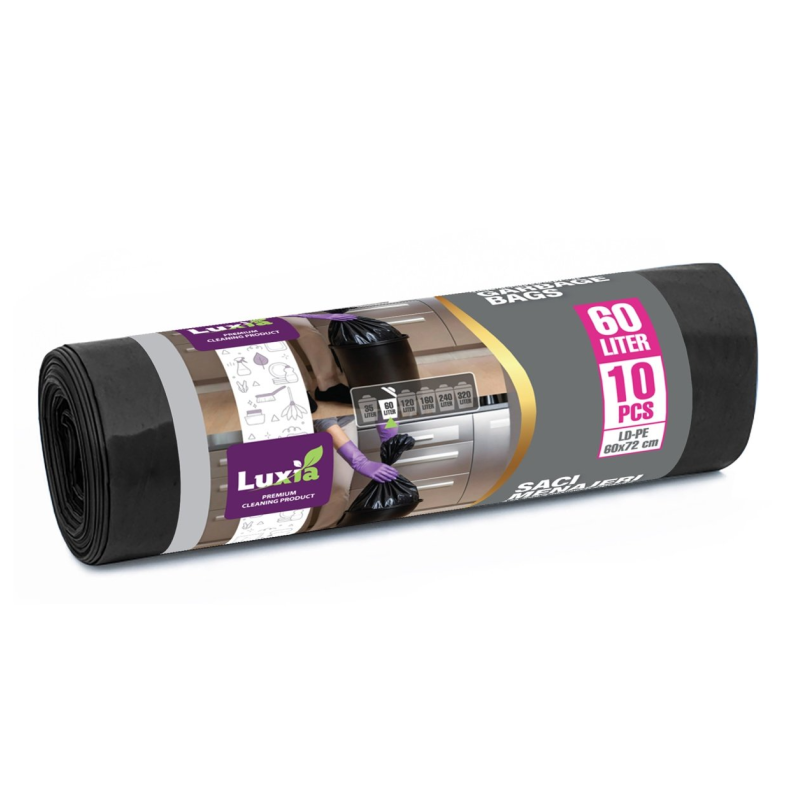 Luxia 60/10 Saci Ultrarezistenti Ldpe C36