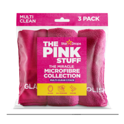 The Pink Stuff Laveta Microfibra 3Buc Dif