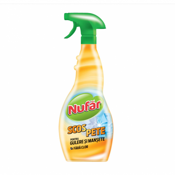 Solutie Scos Pete Nufar Pentru Gulere Si Mansete 500Ml