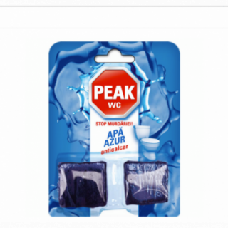 Odorizant Wc Tablete Peak Azur 2X50G