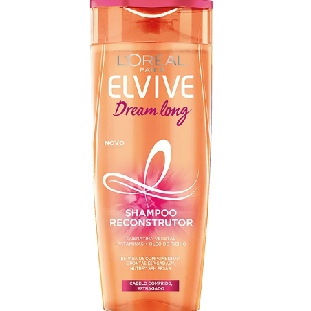 Sampon Elseve Dream Long Reparator Keratina, Vitamine, Ulei De Ricin 400Ml