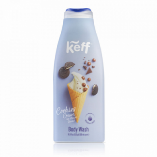 Gel De Dus Keff Cookies Cream Ice Cream - 500Ml