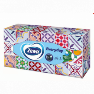 Servetele Faciale Zewa Everyday, 2 Straturi, 100 Buc