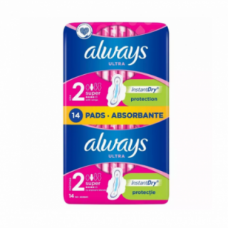 Absorbante Always Ultra Super Plus De 14 Bucăti