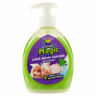 Sapun Lichid Antibacterian Cu Dozator Mister Magic 300 Ml