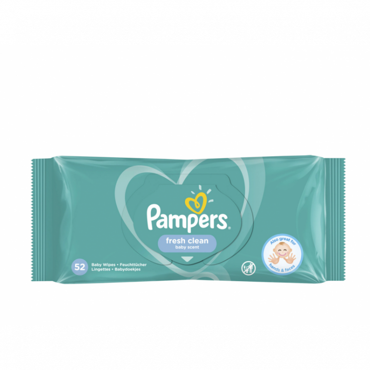 Servetele Umede Pampers Fresh Clean Baby 52Buc