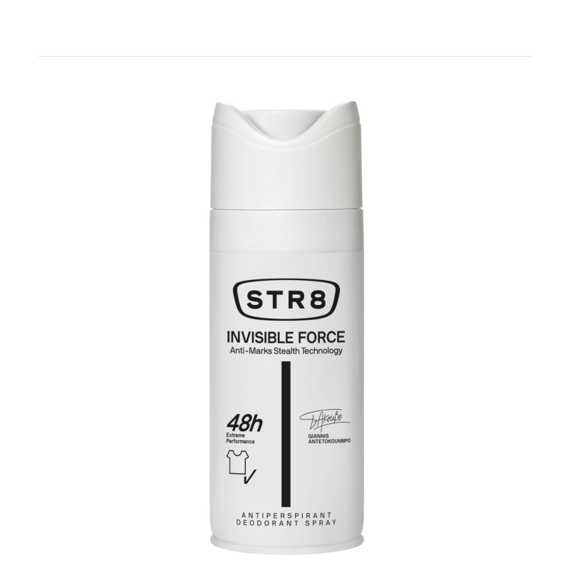 STR8 ANTIPERSPIRANT DEO 150ML INVISIBLE FORCE