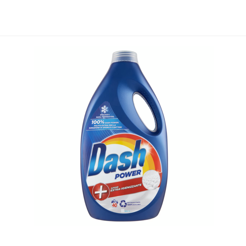Dash Detergent Lichid Power Extra Igienizzante 2200 ml