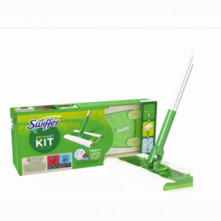 Swiffer Kit Mop+Rezerva Umeda 3Buc+Rezerva Uscata 8Buc